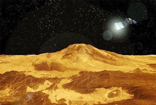 金星火山爆料视频,神秘火光背后的宇宙奥秘  第1张